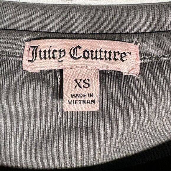Juicy Couture I Woke Up Like This Gray Purple Sequin Sweatshirt Size XS - Picture 7 of 9